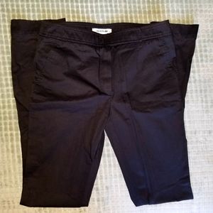 LACOSTE Black Straight Leg Pants Size 22